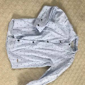 Zara boys long sleeve dress shirt